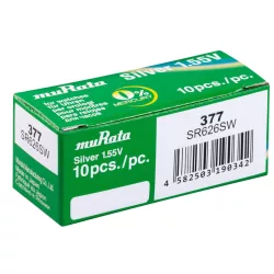   MURATA(Sony) 377/SR 66/SR626SW ezüst-oxid gombelem 1,55V bl/1