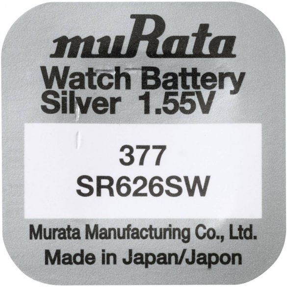 1 Battery SONY 377 Silver AG4 SR66 LR626 376 SR626SW SR626 V377 SR628 D377  Watch