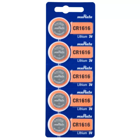 MURATA(Sony) CR1616 lithium gombelem 3V bl/5