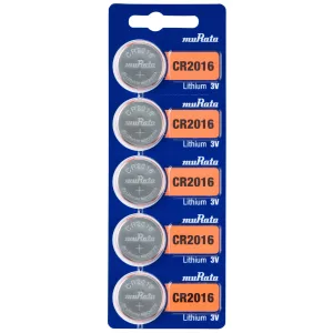 MURATA(Sony) CR2016 lithium gombelem 3V bl/5