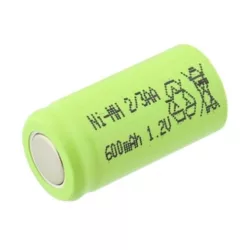 OEM ipari akku 2/3AA Ni-Mh 1,2V 600mAh