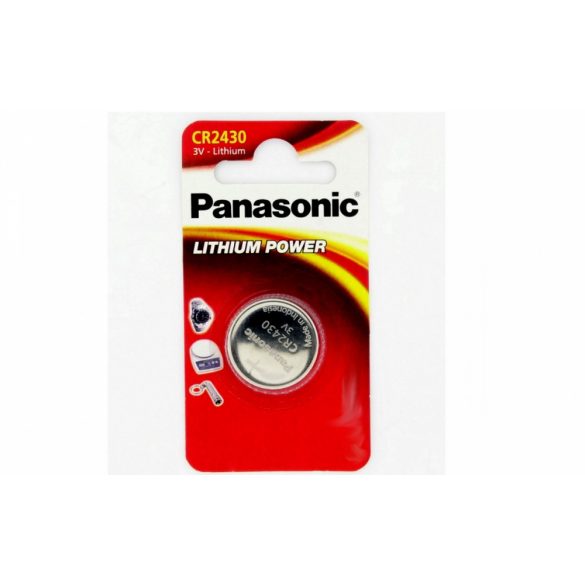 Panasonic CR2430 lithium elem 3V bl/1