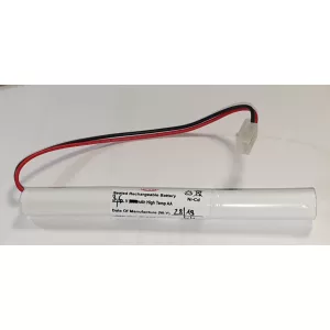 Akkupakk 3x1,2V AA (3,6V 1000mAh High Temp) Ni-Cd vezetékkel,csatlakozóval,rúd