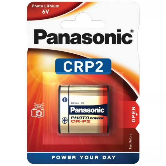 Panasonic lithium elem CR-P2 (CR223) 6V bliszteres/1