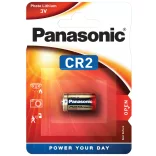 Panasonic CR2 lithium elem 3V bl/1