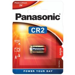 Panasonic CR2 lithium elem 3V bl/1