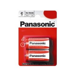 Panasonic RED féltartós elem baby C (R14)bl/2