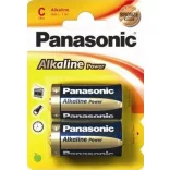 Panasonic ALKALINE Power baby elem LR14,C, BL/2