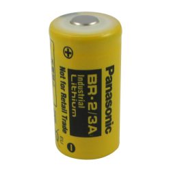 Panasonic BR 2/3A 3V lithium elem (34x17mm) 1200mAh
