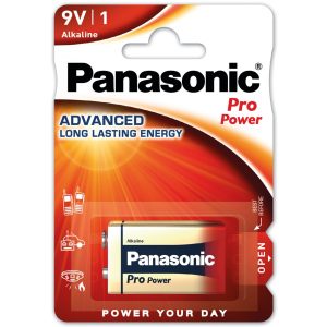Panasonic Pro Power 9V-os alkáli elem 6LR61 bl/1