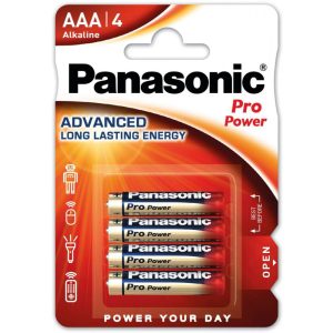 Panasonic Pro Power LR03,AAA alkáli mikró elem BL/4