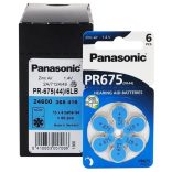 Panasonic PR44 "675" hallókészülék elem BL/6