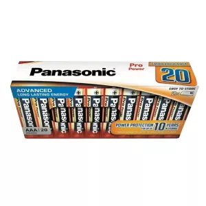 Panasonic Pro Power LR03,AAA alkáli mikró elem Box/20