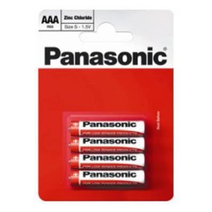 Panasonic RED féltartós elem mikró AAA (R03)bl/4