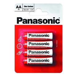 Panasonic RED féltartós elem ceruza AA (R6)bl/4