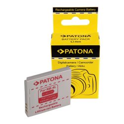   CANON kamera akku NB-4L Digital Ixus 30 40 50 utángyártott (Patona) 3,7V 600mAh