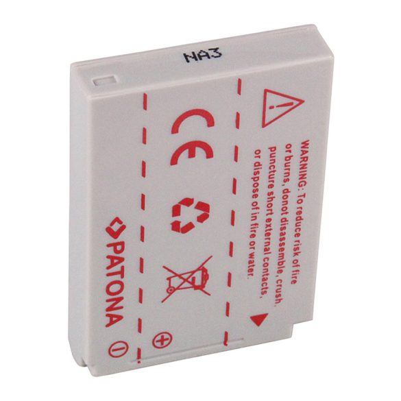 CANON kamera akku IXUS800,IS850,NB-5L utángyártott (Patona) 3,7V 900mAh