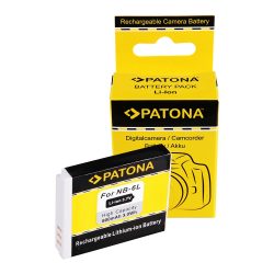   CANON kamera akku NB-6L Digital Ixus 85 IS NB- utángyártott (Patona) 3,7V 800mAh