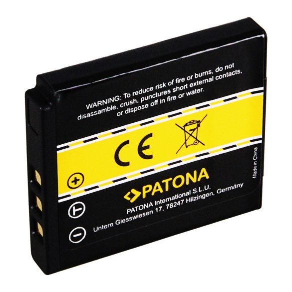 FUJIFILM kamera akku FinePix F50fd,NP-50,100fd utángyártott (Patona)3,7V 750mAh