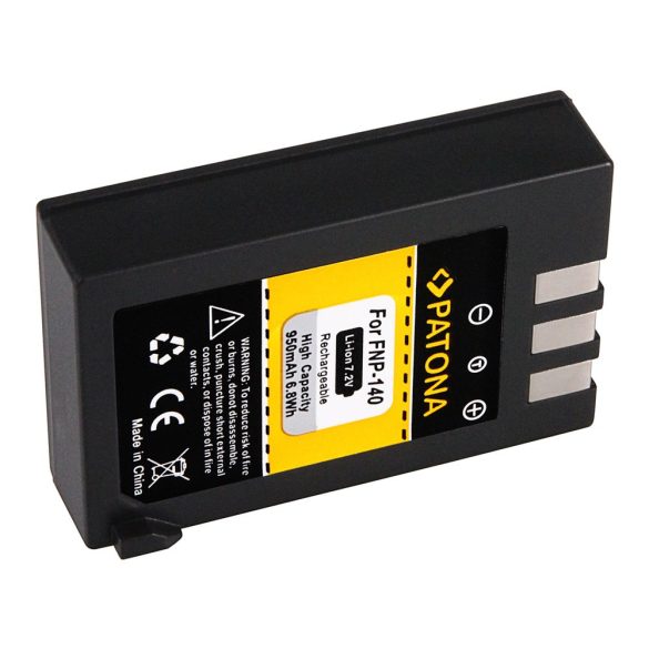 FUJIFILM kamera akku NP-140 FinePix S100FS utángyártott (Patona) 7,2V 950mAh
