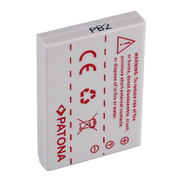 KONICA kamera akku E40/E50 D4 DC-E43 NP900 utángyártott (Patona)3,6V 650mAh