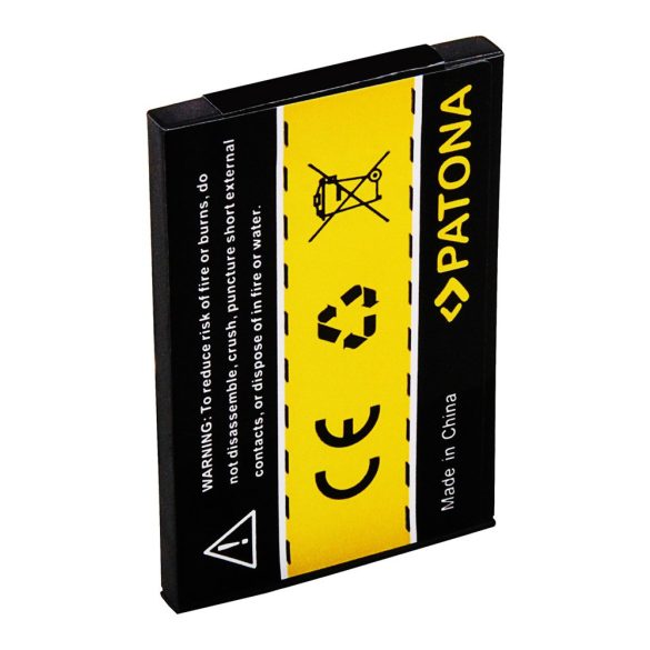 CASIO kamera akku EX-Z3 Z4 Z-5 S1 S2 S3 utángyártott (Patona) 3,6V 600mAh