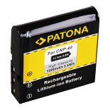 CASIO kamera akku NP-40 Exilim Zoom EX-Z100 utángyártott (Patona) 3,6V 1000mAh