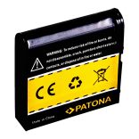 CASIO kamera akku NP-40 Exilim Zoom EX-Z100 utángyártott (Patona) 3,6V 1000mAh