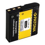 CASIO kamera akku NP-40 Exilim Zoom EX-Z100 utángyártott (Patona) 3,6V 1000mAh