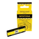 CASIO kamera akku Exilim EX-V7 V-7 EX-V8 NP-50utángyártott (Patona) 3,6V 1000mAh