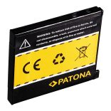 CASIO kamera akku NP-60 NP60 EXILIM EX-S10 utángyártott (Patona) 3,7V 600mAh