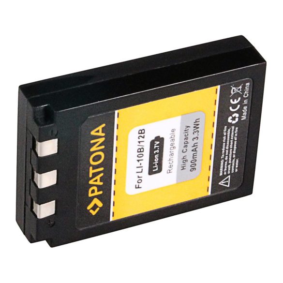 OLYMPUS kamera akku Li-10B Li10B C765 C60 utángyártott (Patona) 3,6V 900mAh