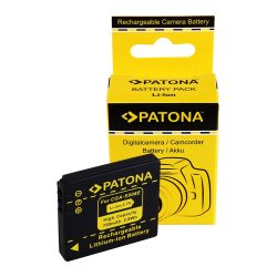   Panasonic kamera akku CGA-S008E Lumix DMCFS20 utángyártott(Patona)3,7V 750mAh