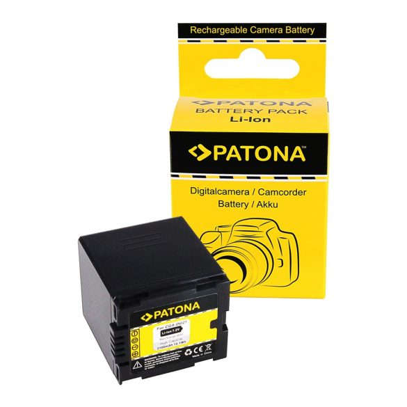 HITACHI kamera akku CGA-DU21 DZMV350A utángyártott(Patona)7,2V 2100mAh