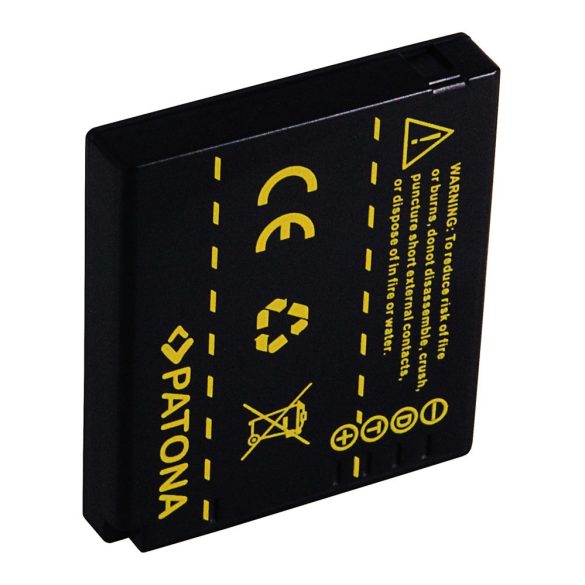 Panasonic kamera akku DMW-BCF10 Lumix DMC-FS7 utángyártott(Patona)3,6V 750mAh