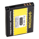 Canon kamera akku NB-8L utángyártott (Patona)3,7V 740mAh A2200 A3000 IS