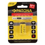 PATONA 16340 (CR123) 3,7V,700 mAh Li-ion akku védelemmel (1309)
