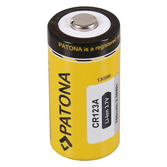 PATONA 16340 (CR123) 3,7V,700 mAh Li-ion akku védelemmel (1309)