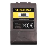 DYSON V6 DC56 SV03 21,6V 2500mAh akkumulátor utángyártott (Patona) Li-Ion