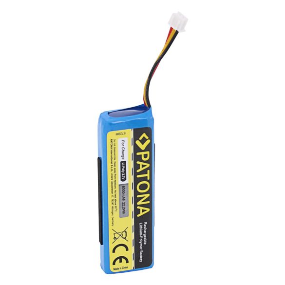 JBL Charge Charge 1 hordozható hangszóró akku(PATONA 6729) 3,7V 6000mAh