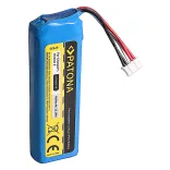 JBL Charge 2+ GSP1029102R hordozható hangszóró akku(PATONA 6730) 3,7V 6000mAh