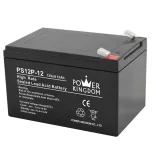 POWER KINGDOM 12V 12Ah PS12P-12 vontatás akku,VRLA,151x98x95mm Faston 4,7mm (T1)