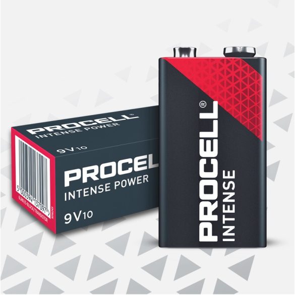 Duracell Procell Intense Power PX1604 (9V) ipari elem dobozos/10 9V