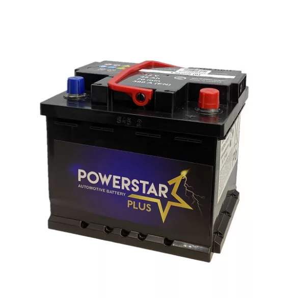 Powerstar Plus 45Ah 390A Jobb+ Akkumulátor (PSP-L1B-0)