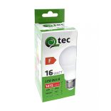 Qtec LED E27 16W A60 4200K (semleges fehér) 1472lm