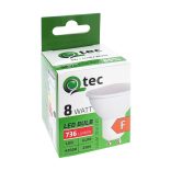 Qtec LED GU-10 8W 4200K (semleges fehér) 736 lm P598