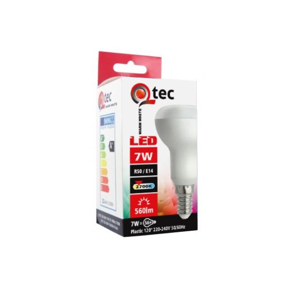 Qtec LED E14 7W R50 2700K
