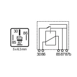 MR 8, Relé 12V 40A