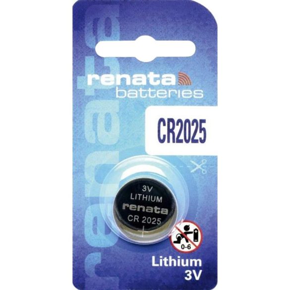 Renata CR2025 3V-os lithium elem bl/1