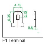 Ritar RT632-F1 6V 3,2Ah zárt ólomakkumulátor